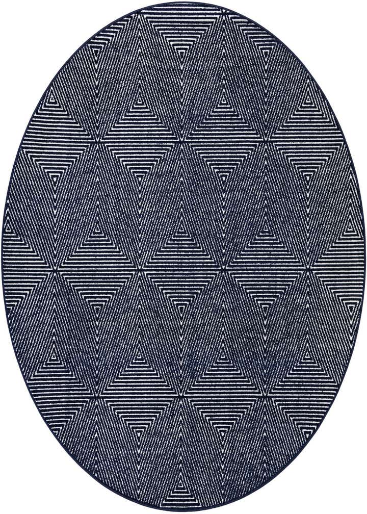 7' 10 x 7' 10 Easy-Clean Sabrina Soto Indoor / Outdoor Round Rug