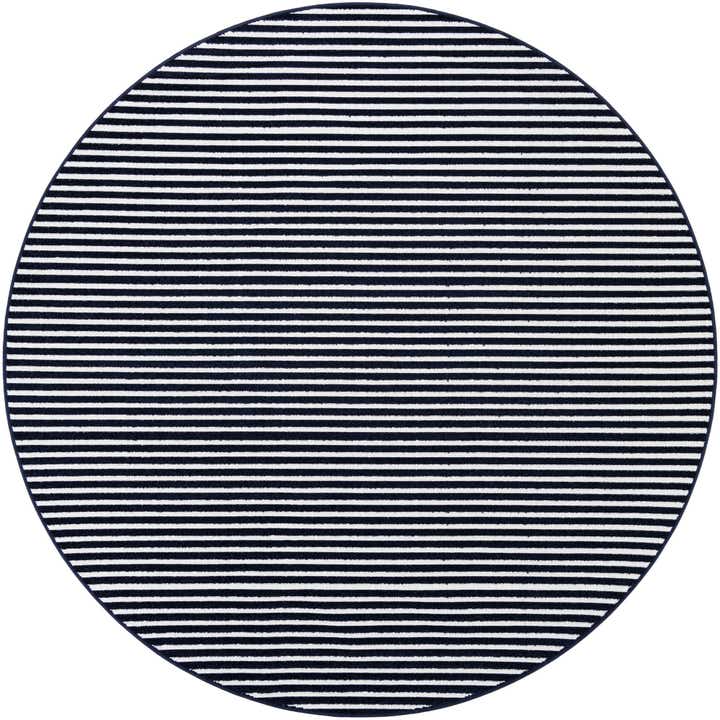 7' 10 x 7' 10 Easy-Clean Sabrina Soto Indoor / Outdoor Round Rug