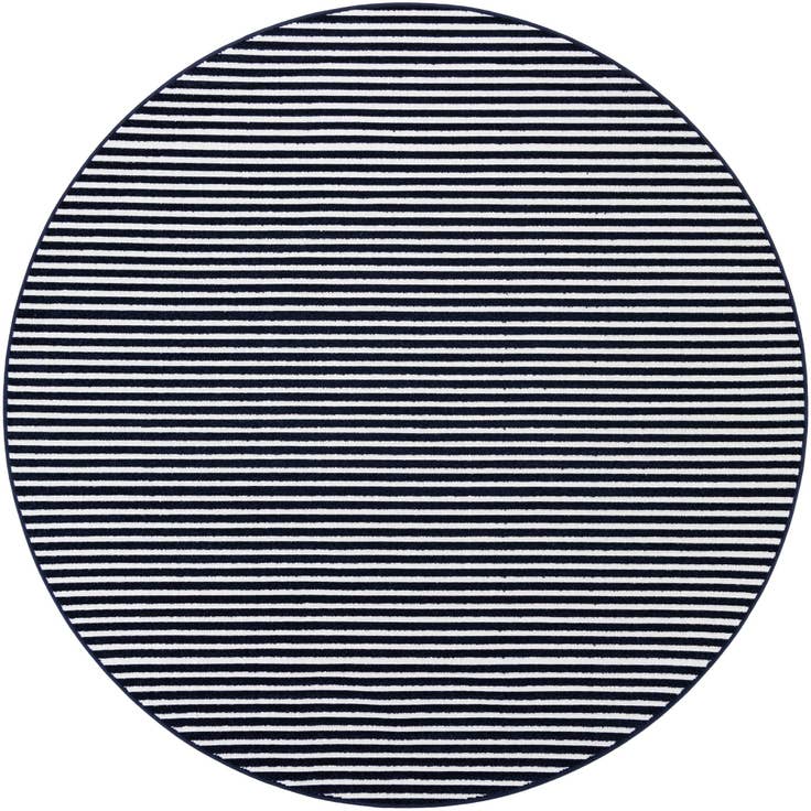 Detail image of 7' 10 x 7' 10 Easy-Clean Sabrina Soto Indoor / Outdoor Round Rug
