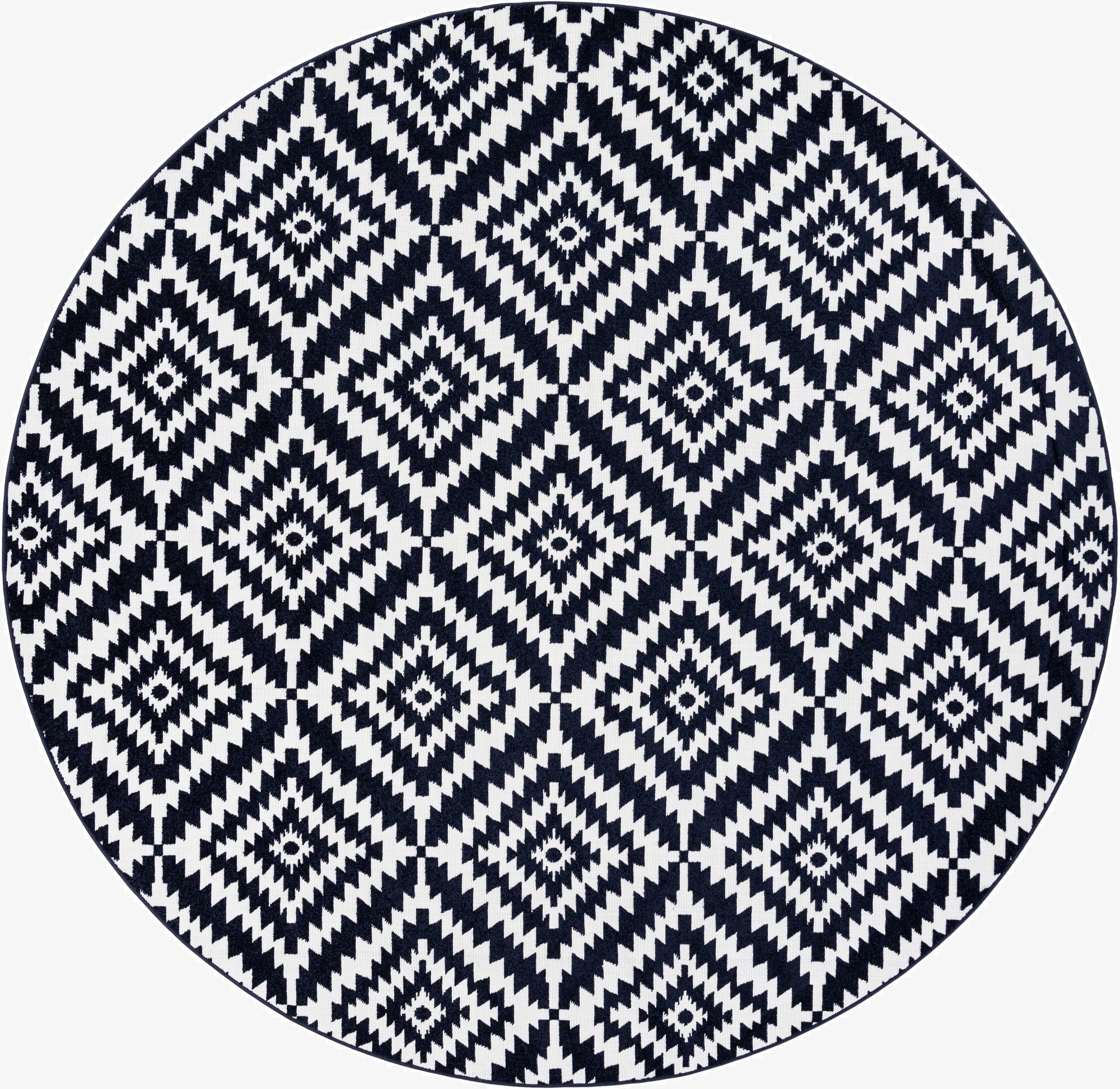 10' x 10'  Washable Sabrina Soto Indoor / Outdoor Round Rug