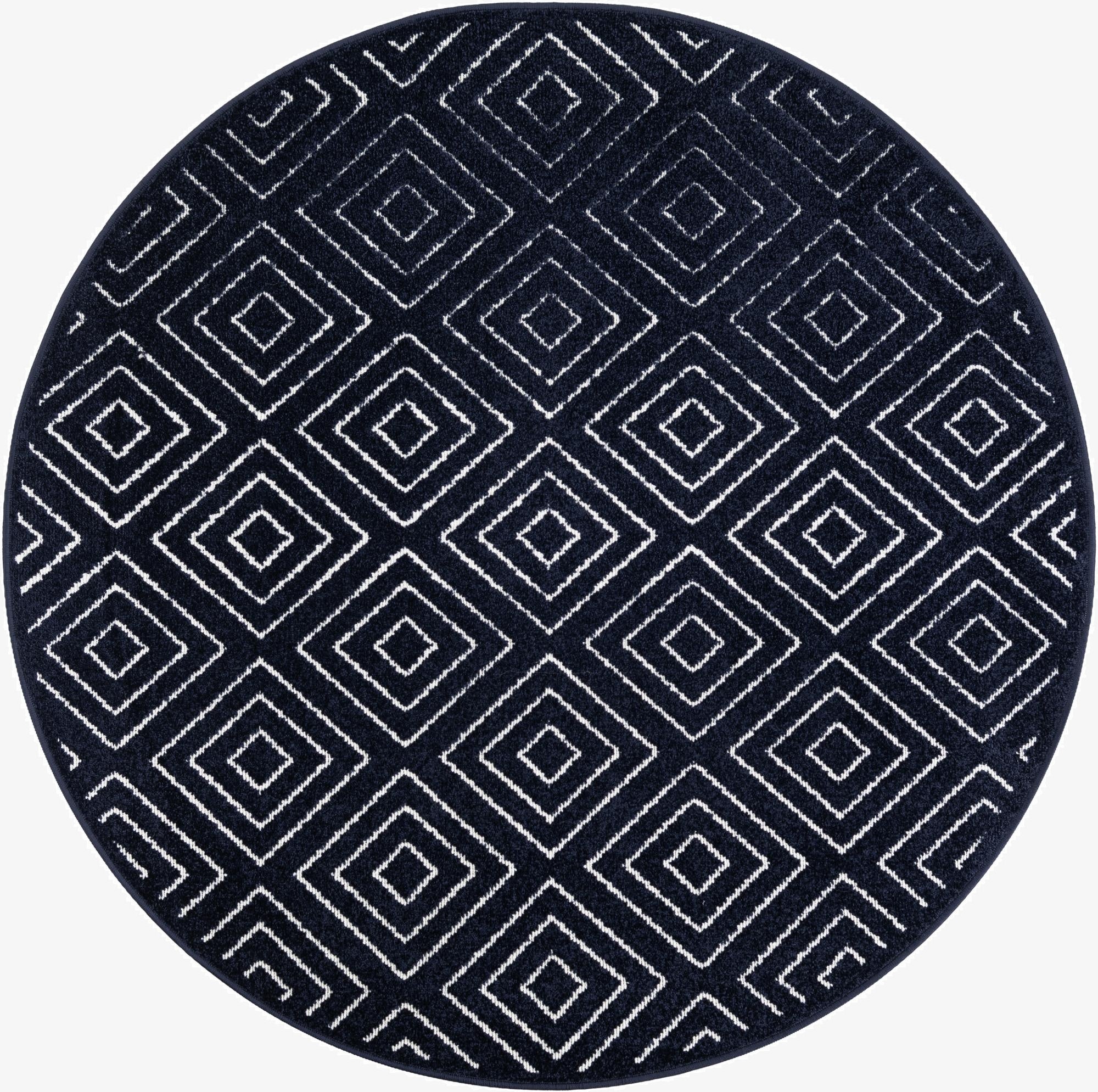 5' x 5'  Washable Sabrina Soto Indoor / Outdoor Round Rug