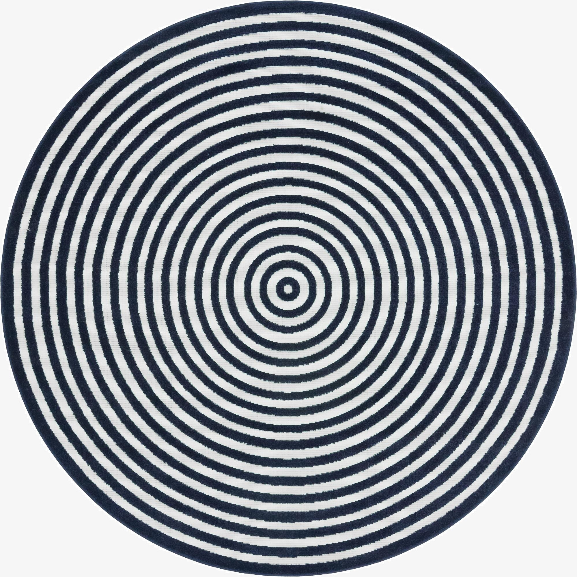 8' x 8'  Washable Sabrina Soto Prescott Indoor / Outdoor Round Rug