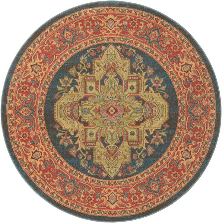 Detail image of 5' x 5' Sara Round Rug