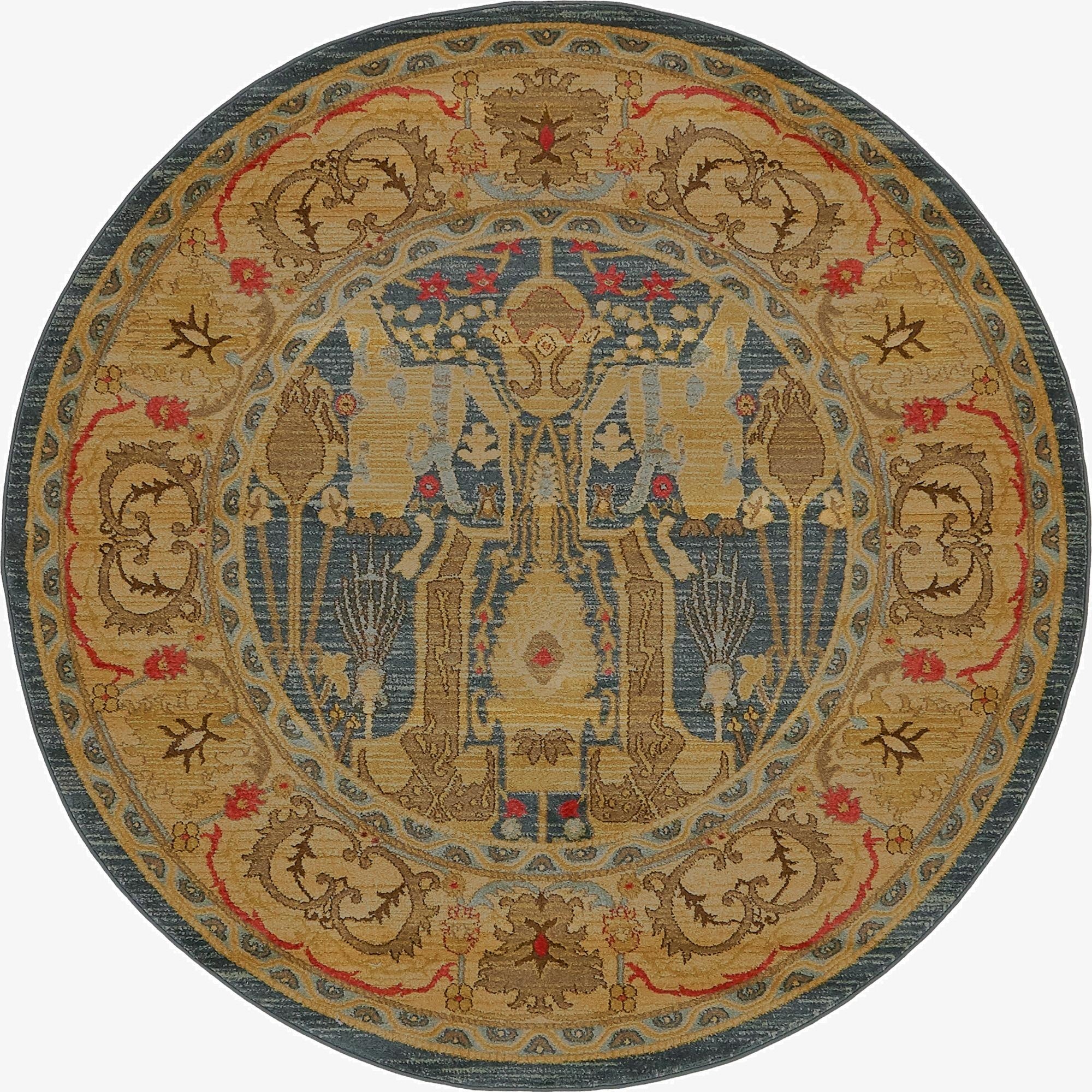 6' x 6' Sara Round Rug