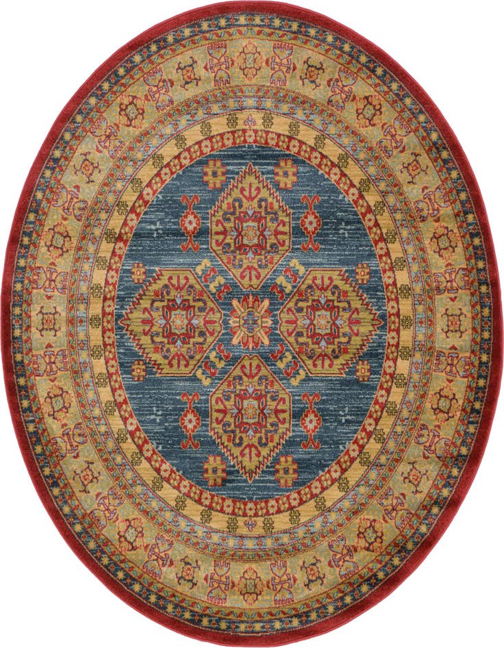 Detail image of 6' x 6' Serapi Round Rug