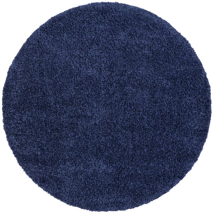 Detail image of 4' x 4' Solid Frieze Round Rug