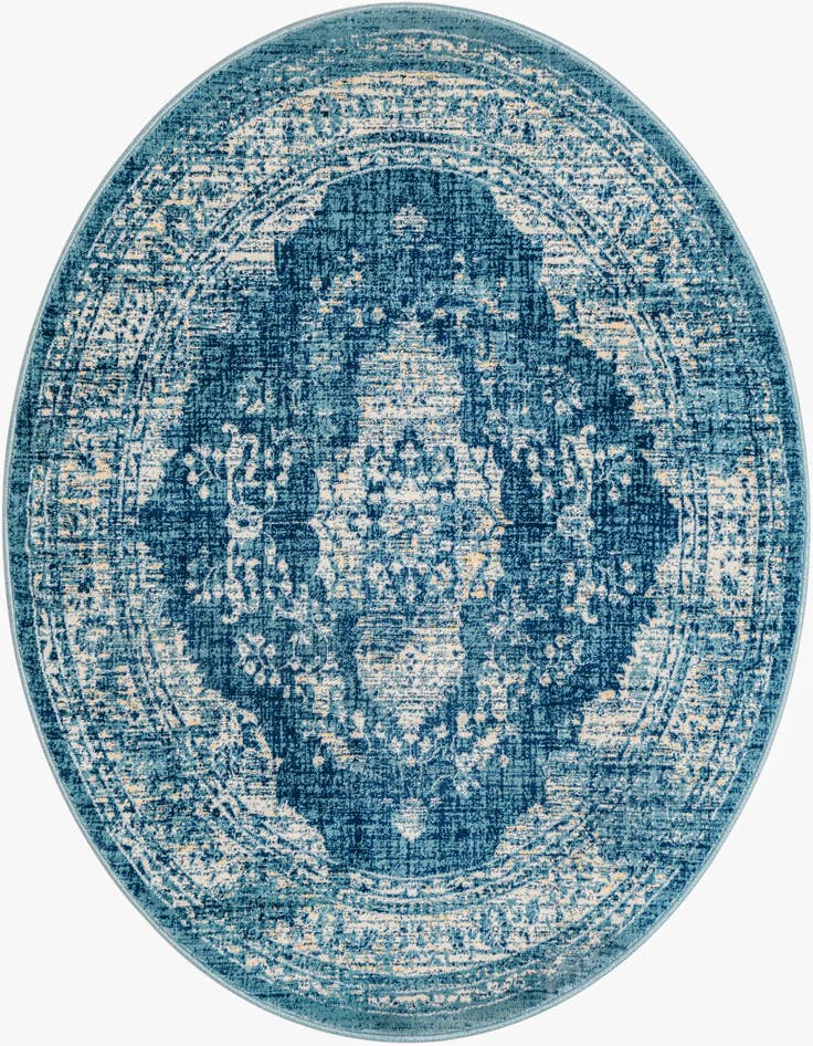 Detail image of 5' 3 x 5' 3 Stockholm Round Rug