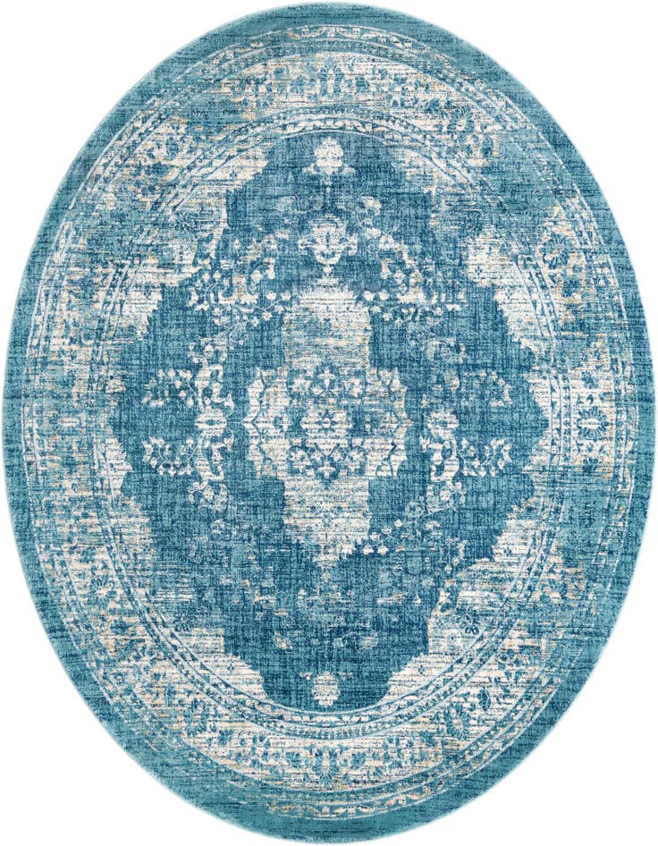 Detail image of 7' 10 x 7' 10 Stockholm Round Rug
