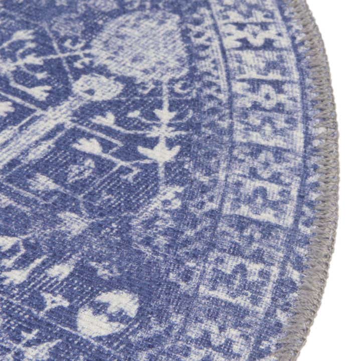 7' 6 x 7' 6 Washable Timeless Round Rug