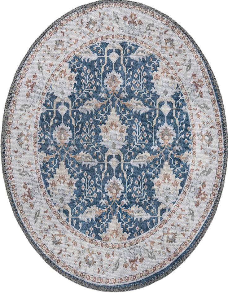 Detail image of 2' x 2' Washable Timeless Round Rug