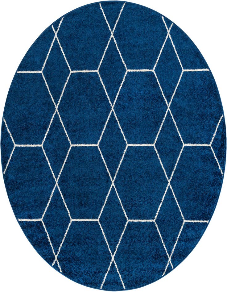 Detail image of 3' x 3' Trellis Frieze Round Rug