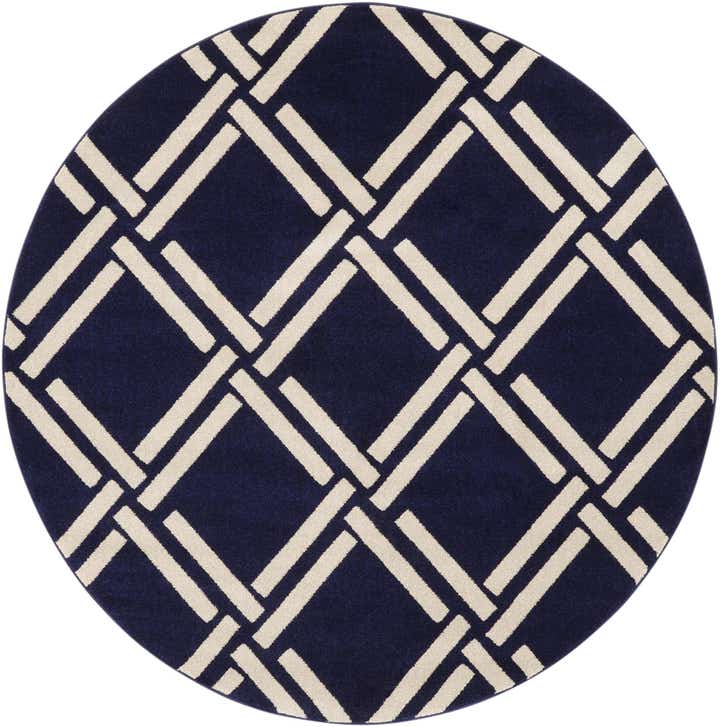6' x 6' Trellis Round Rug