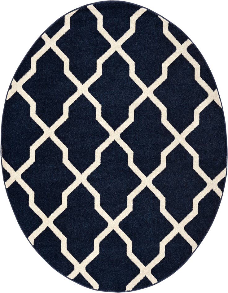 Detail image of 6' x 6' Trellis Round Rug
