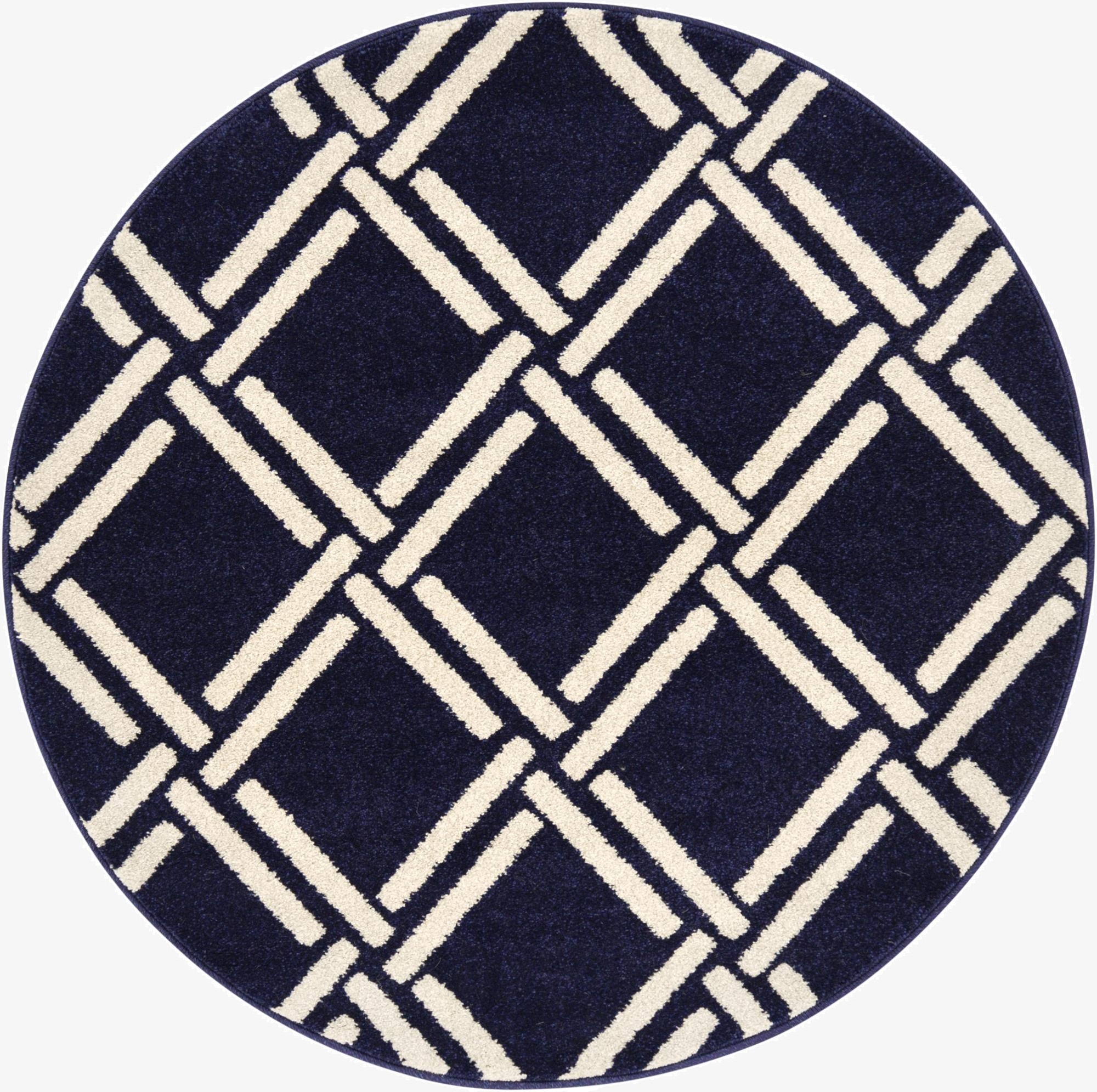 3' 3 x 3' 3 Trellis Round Rug