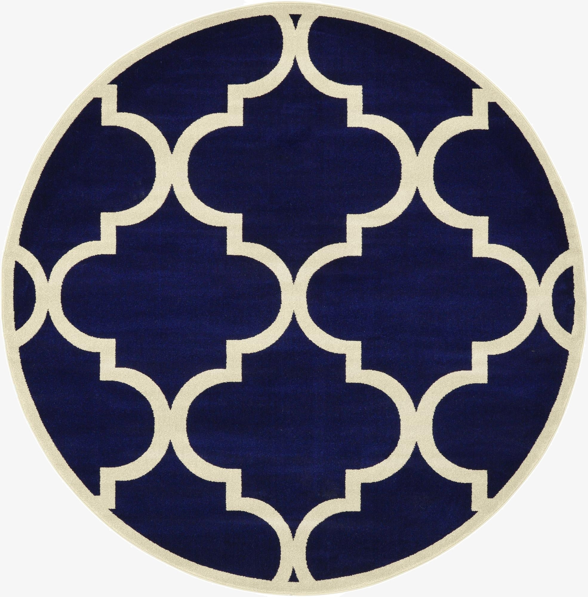 Primary image 7' 10 x 7' 10 Trellis Round Rug