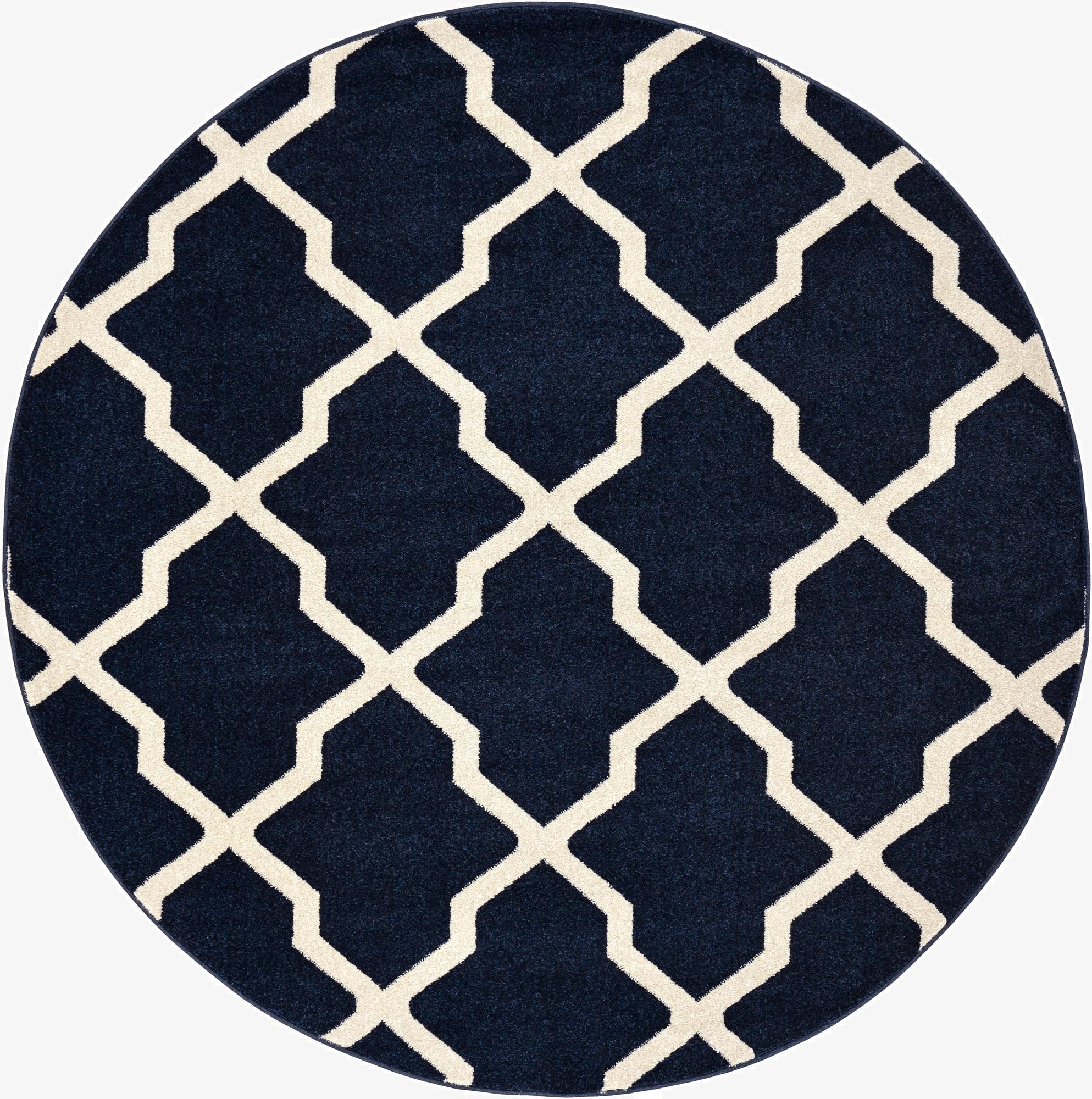 6' x 6' Trellis Round Rug