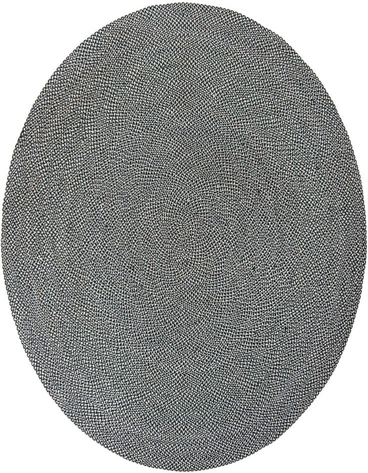 Detail image of 10' x 10'  Hand Tweed Braided Jute Round Rug