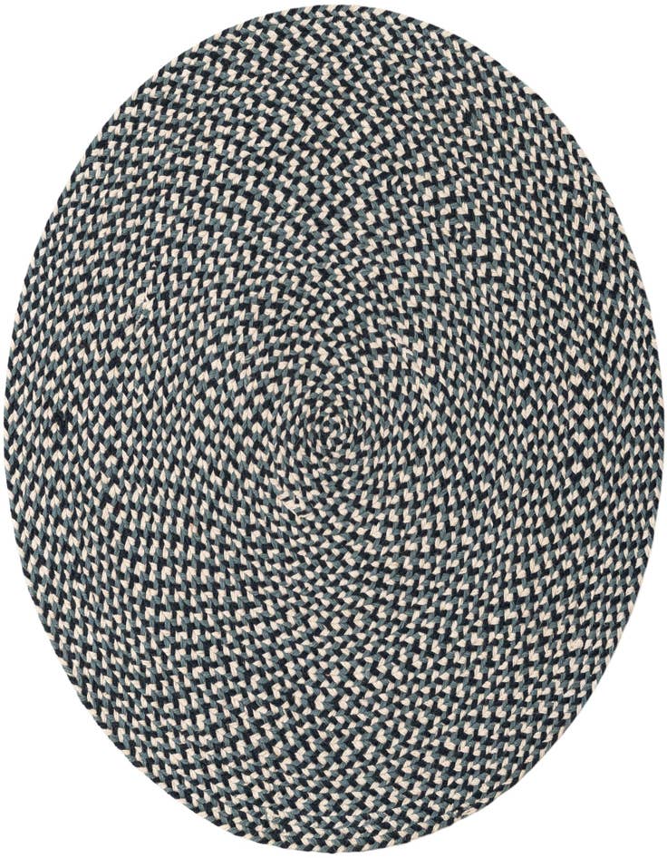 Detail image of 3' 1 x 3' 1  Hand Tweed Braided Jute Round Rug