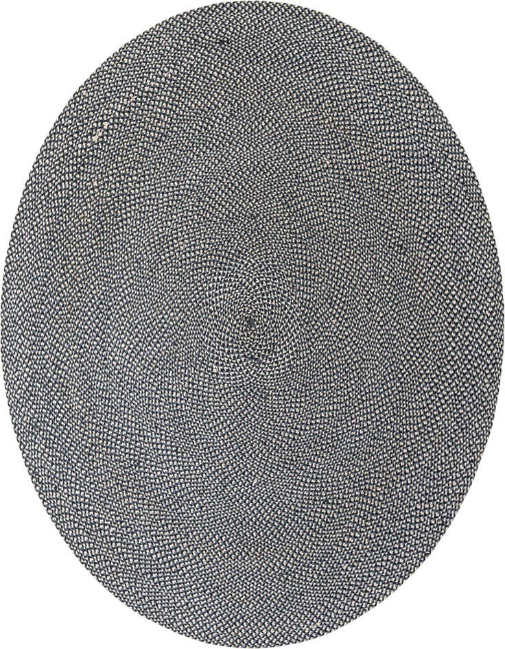 Detail image of 7' 10 x 7' 10  Hand Tweed Braided Jute Round Rug