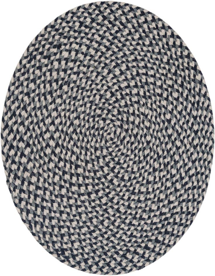 Detail image of 2' x 2'  Hand Tweed Braided Jute Round Rug
