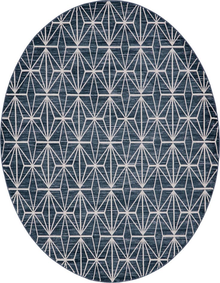 Detail image of Jill Zarin 8' x 8' Uptown Fifth Avenue Round Rug
