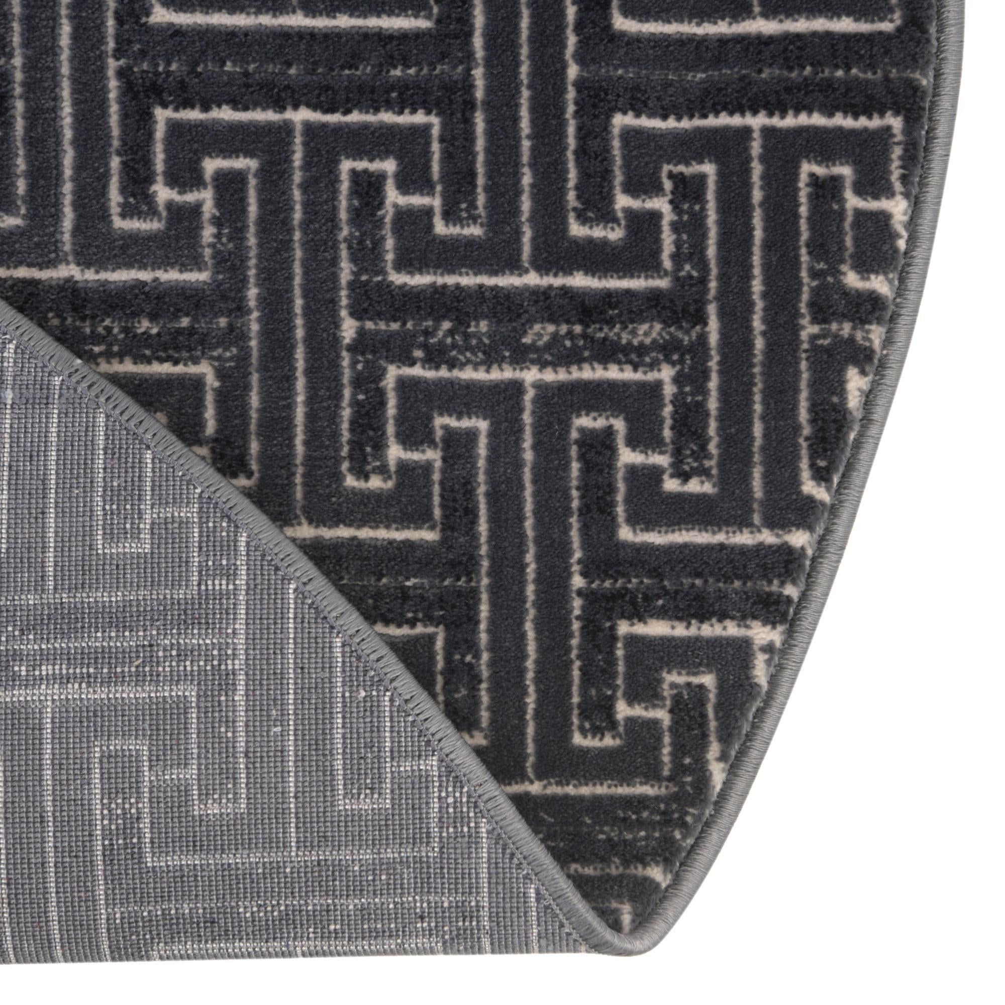 5' 3 x 5' 3 Uptown Park Avenue Round Rug