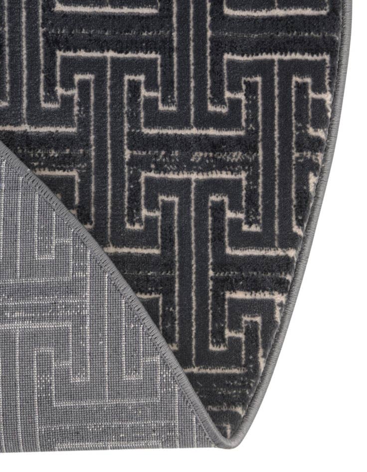 Detail image of 5' 3 x 5' 3 Uptown Park Avenue Round Rug