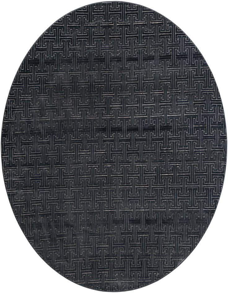 Detail image of 8' x 8' Uptown Park Avenue Round Rug