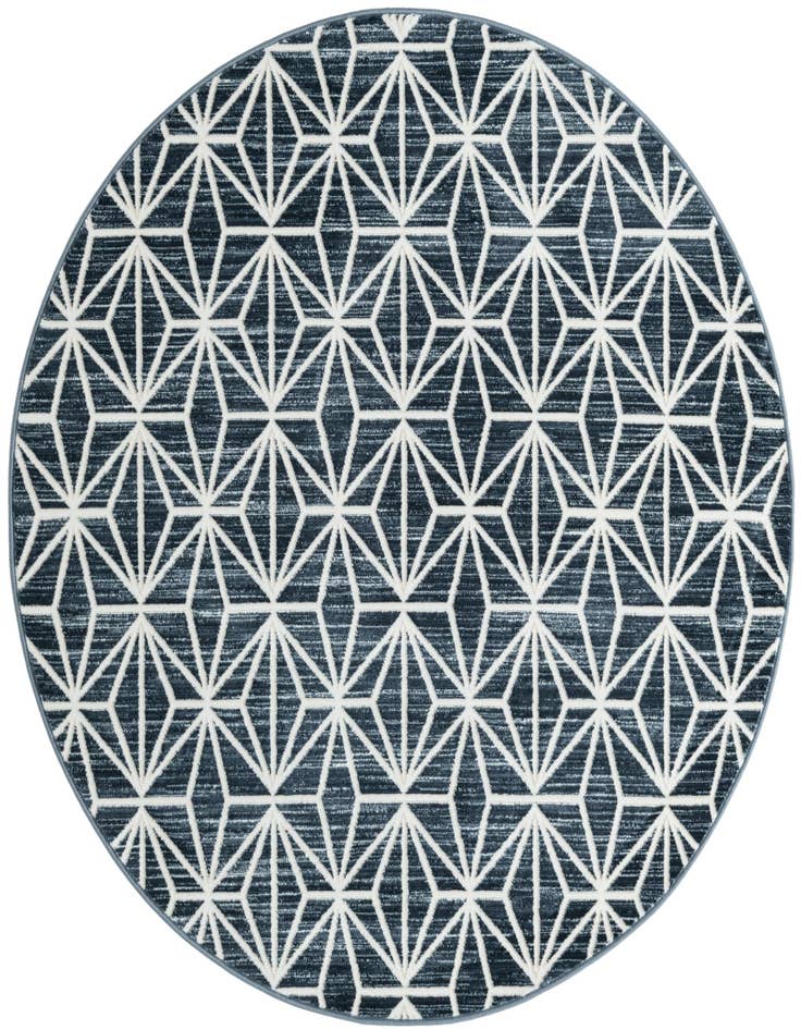 Detail image of 5' 3 x 5' 3 Uptown Fifth Avenue Round Rug