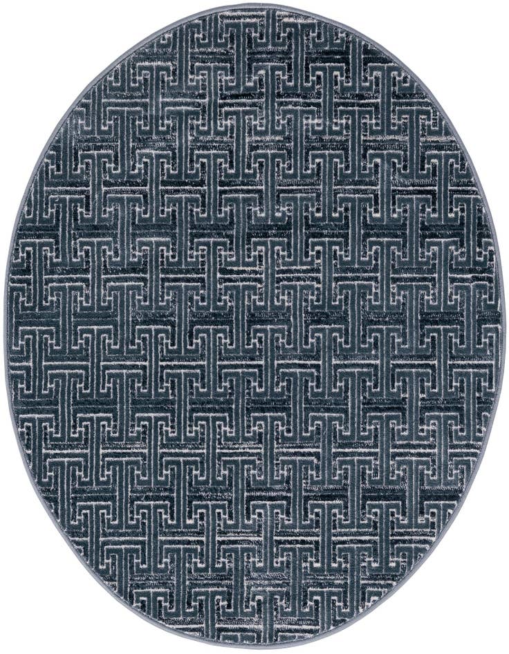 Detail image of 3' 3 x 3' 3 Uptown Park Avenue Round Rug