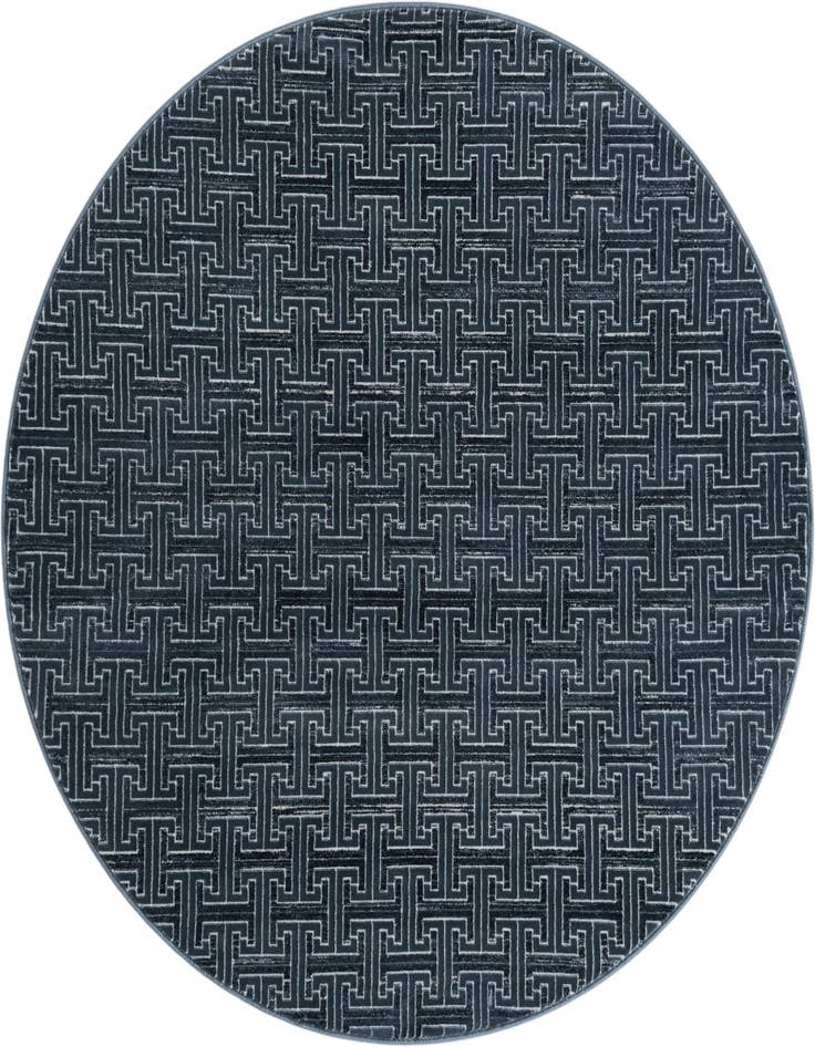 Detail image of 5' 3 x 5' 3 Uptown Park Avenue Round Rug