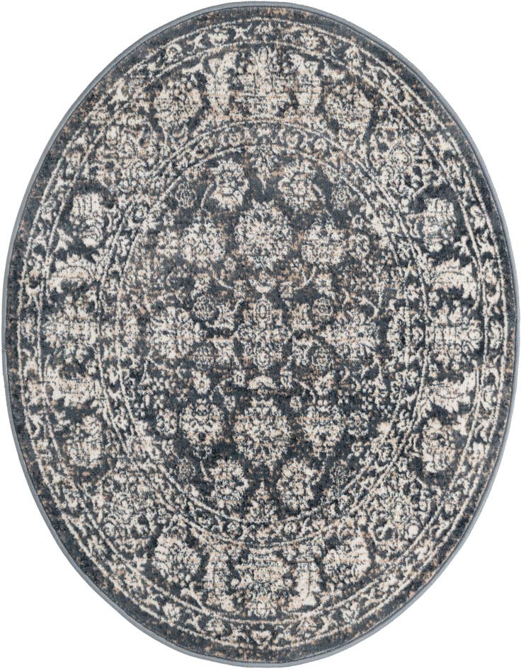 Detail image of Jill Zarin 3' 3 x 3' 3 Uptown Central Park Round Rug