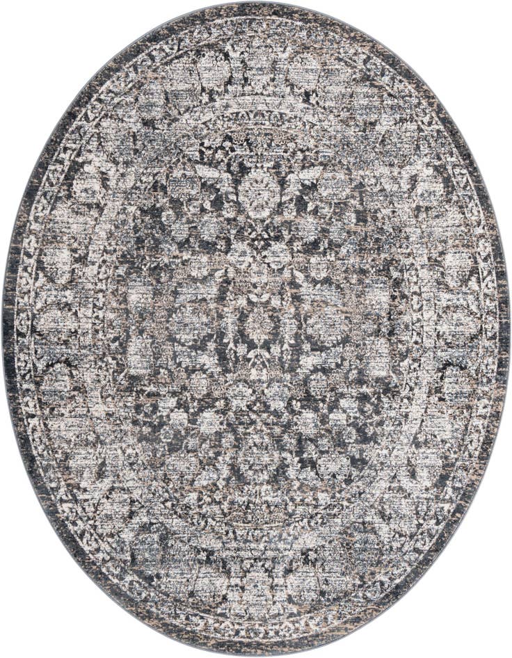 Detail image of Jill Zarin 7' 10 x 7' 10 Uptown Central Park Round Rug