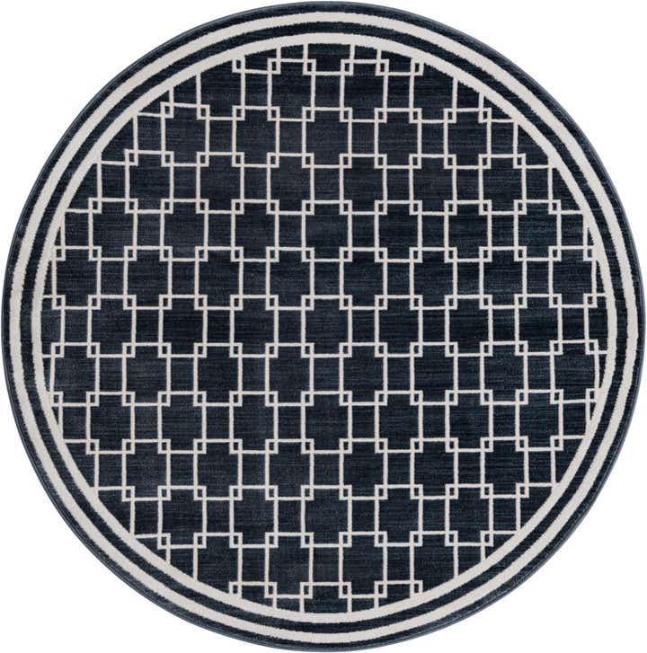 Jill Zarin 5' x 5' Metropolitan Uptown Round Rug