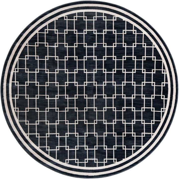 Jill Zarin 7' 10 x 7' 10 Metropolitan Uptown Round Rug