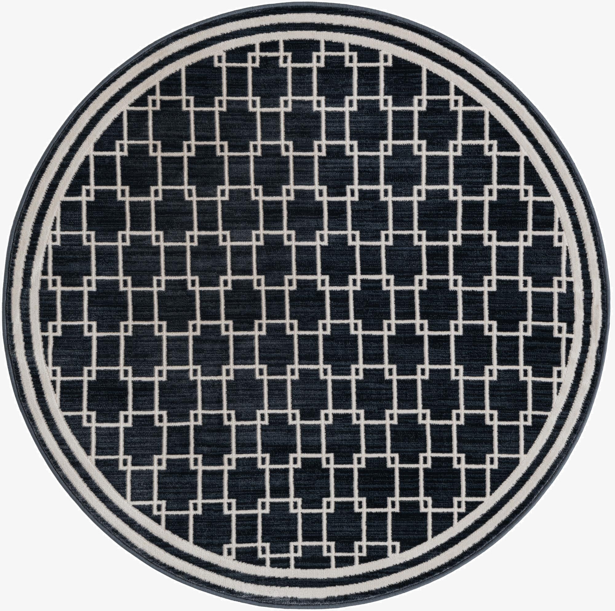 4' x 4' Metropolitan Uptown Round Rug