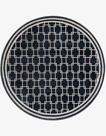 4' x 4' Metropolitan Uptown Round Rug