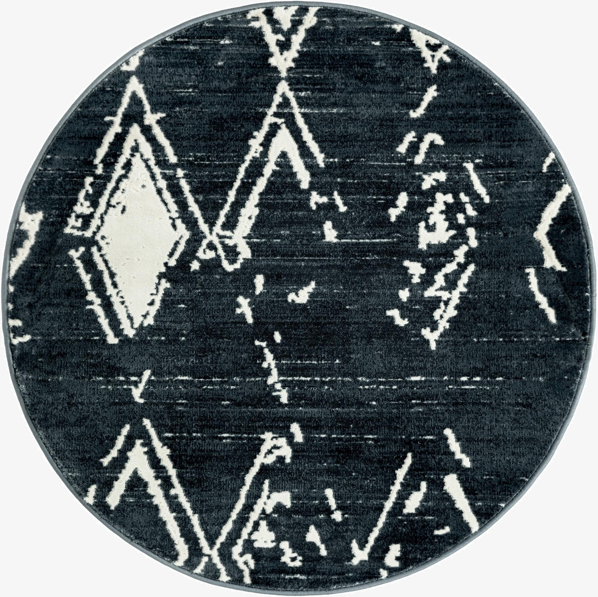 3' 3 x 3' 3 Uptown Carnegie Hill Round Rug