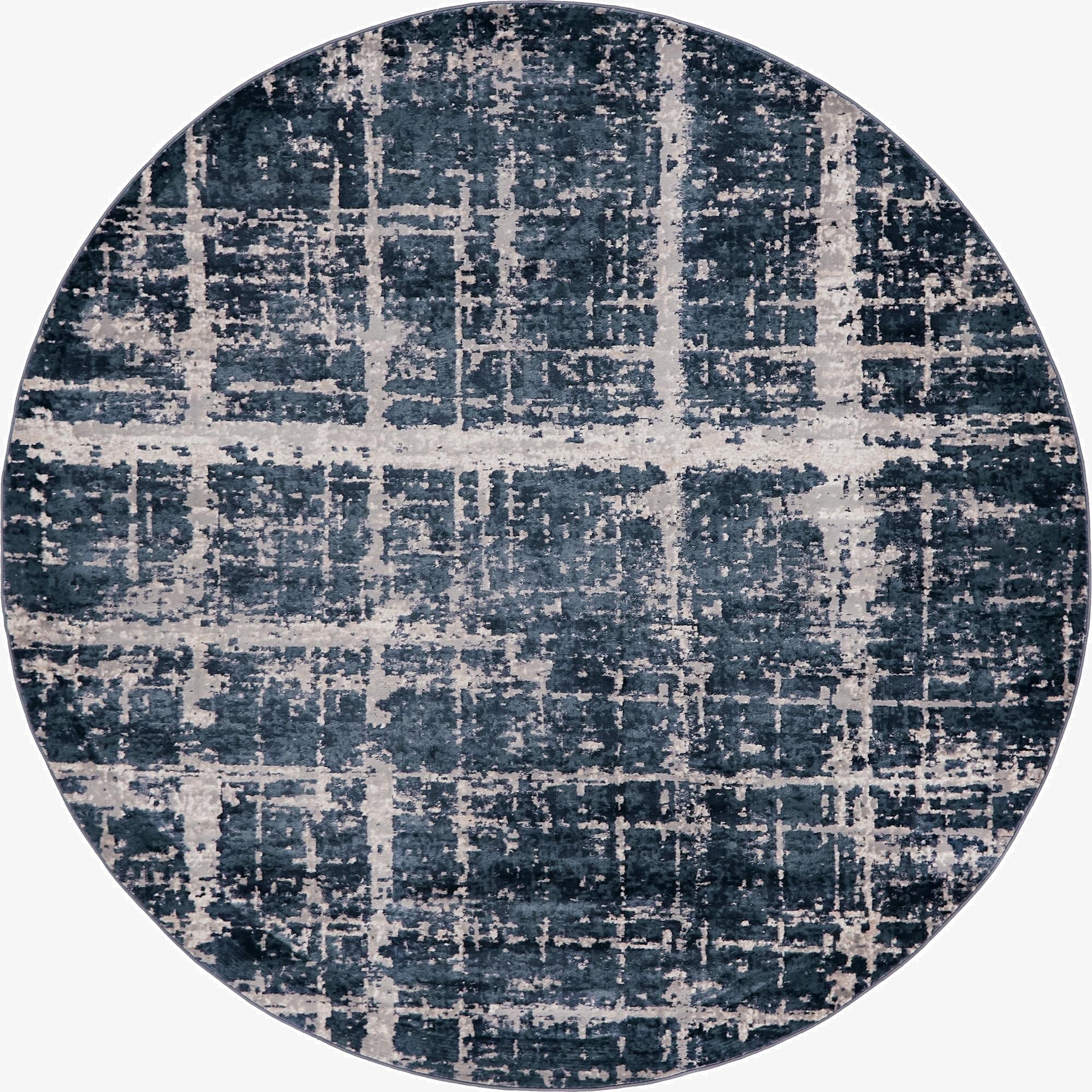 8' x 8' Uptown Lexington Avenue Round Rug