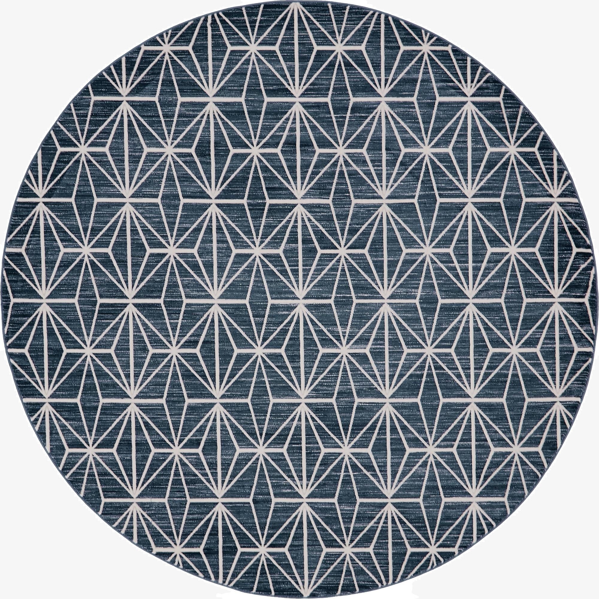 245cm x 245cm Uptown Fifth Avenue Round Rug