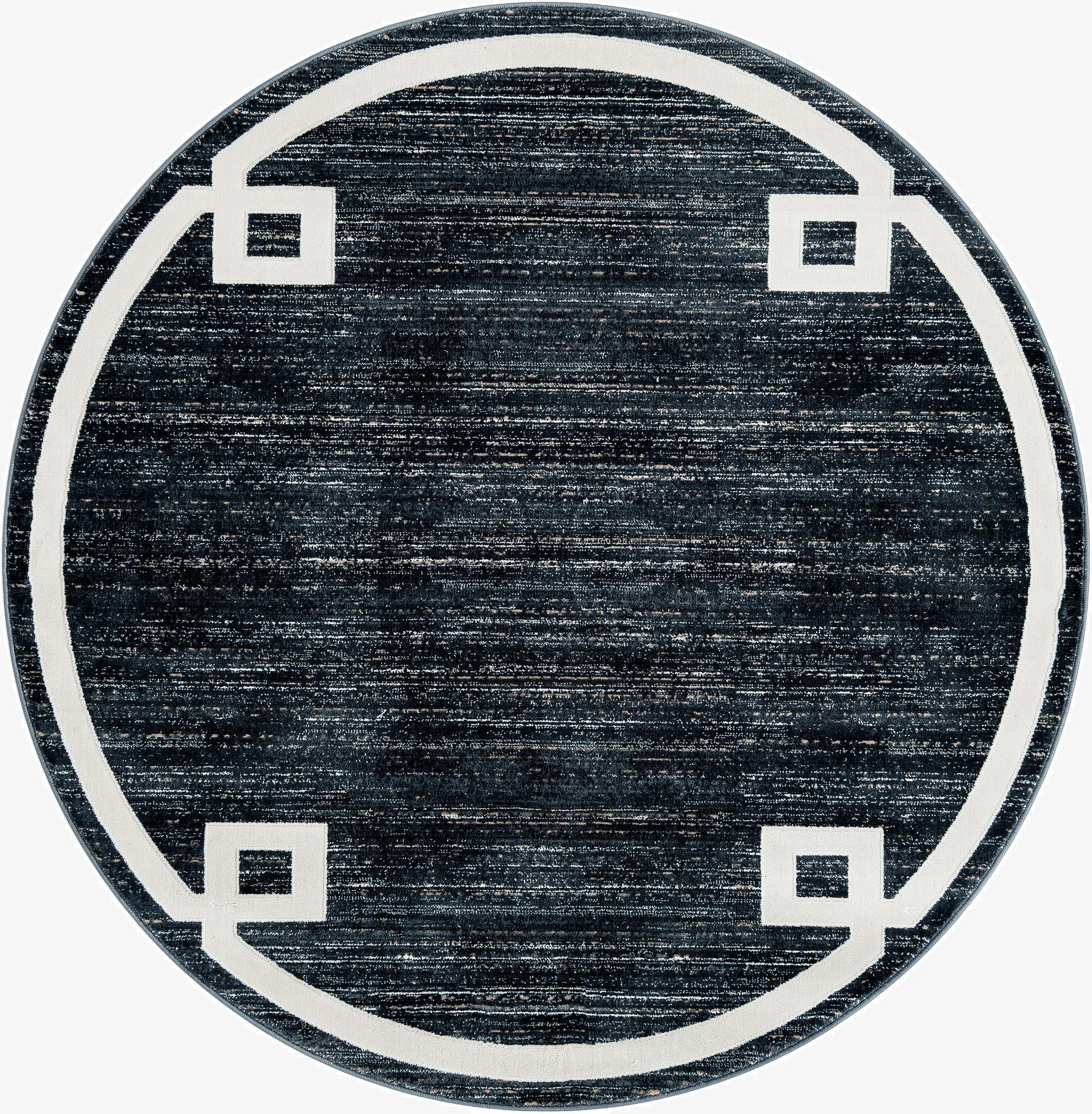 5' 3 x 5' 3 Uptown Lenox Hill Round Rug