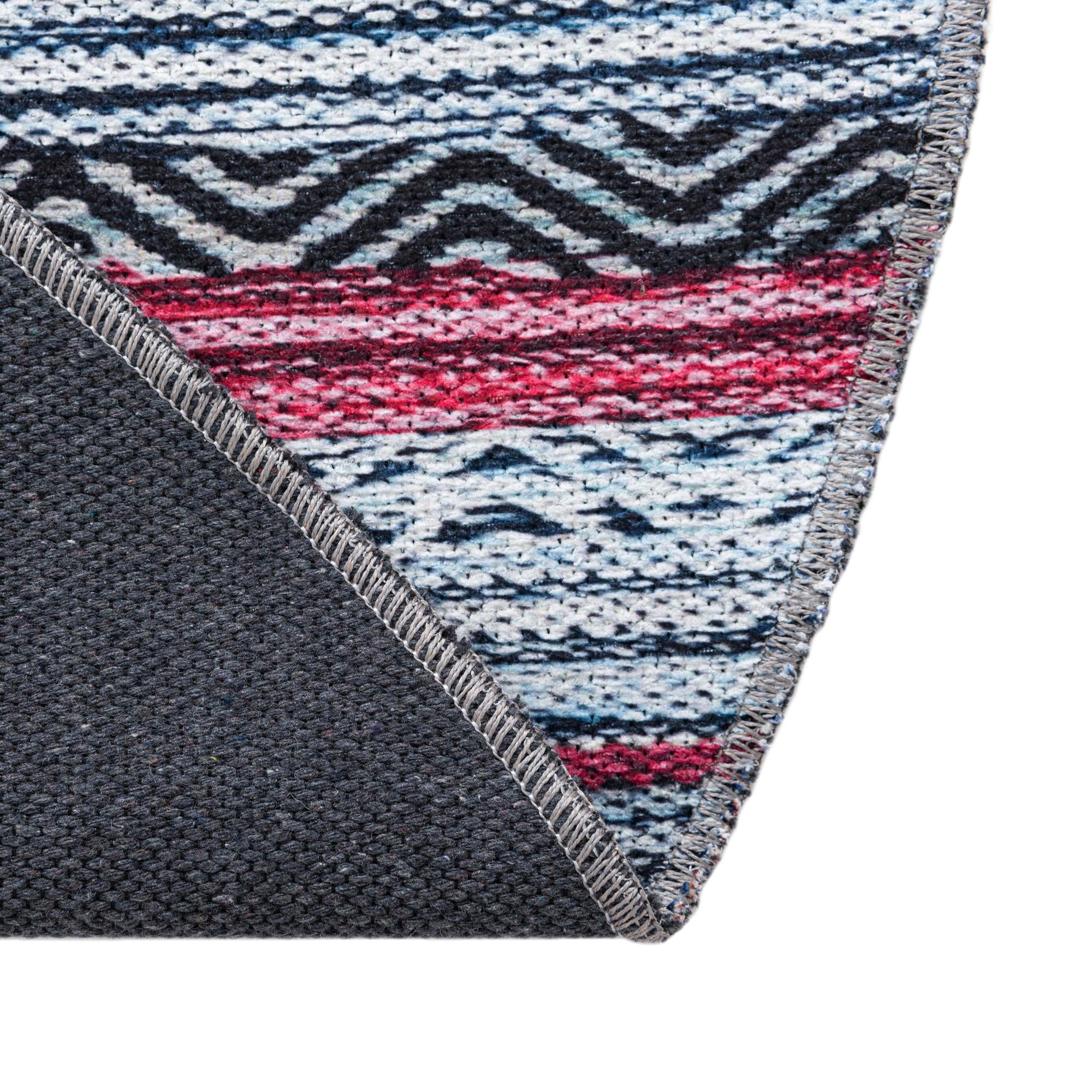 4' x 4' Washable Yara Round Rug