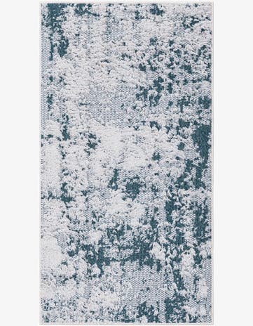 Navy Blue Abbey Runner Rug