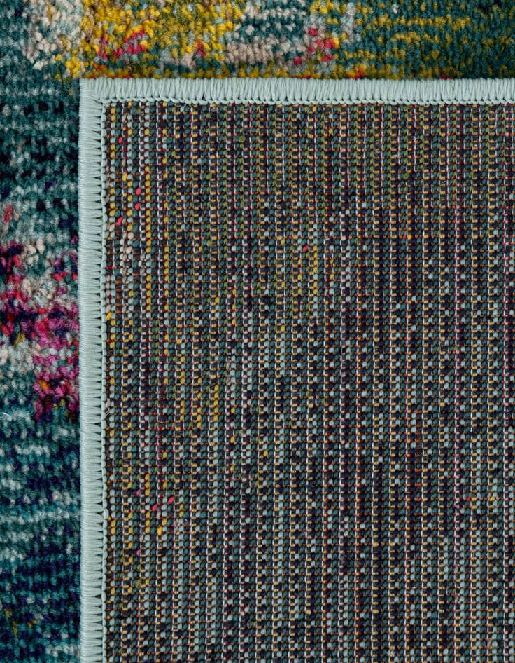Detail image of 2' x 6' Washable Amalfi Runner Rug