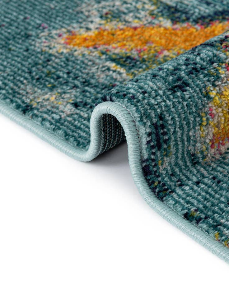Detail image of 2' x 6' Washable Amalfi Runner Rug