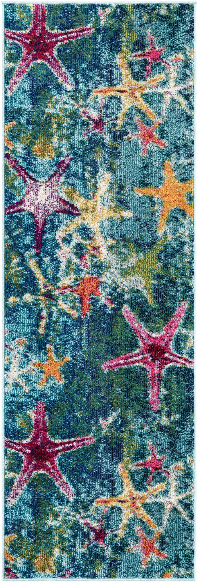 2' x 6' Washable Amalfi Runner Rug