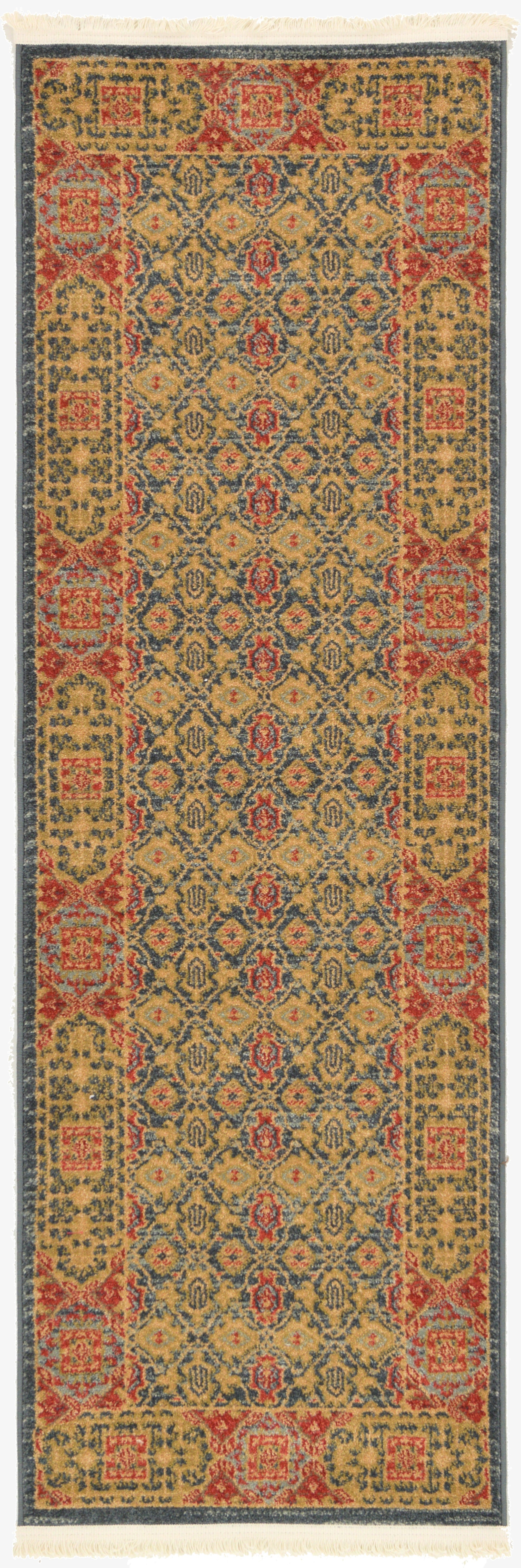 62cm x 185cm Mamluk Runner Rug