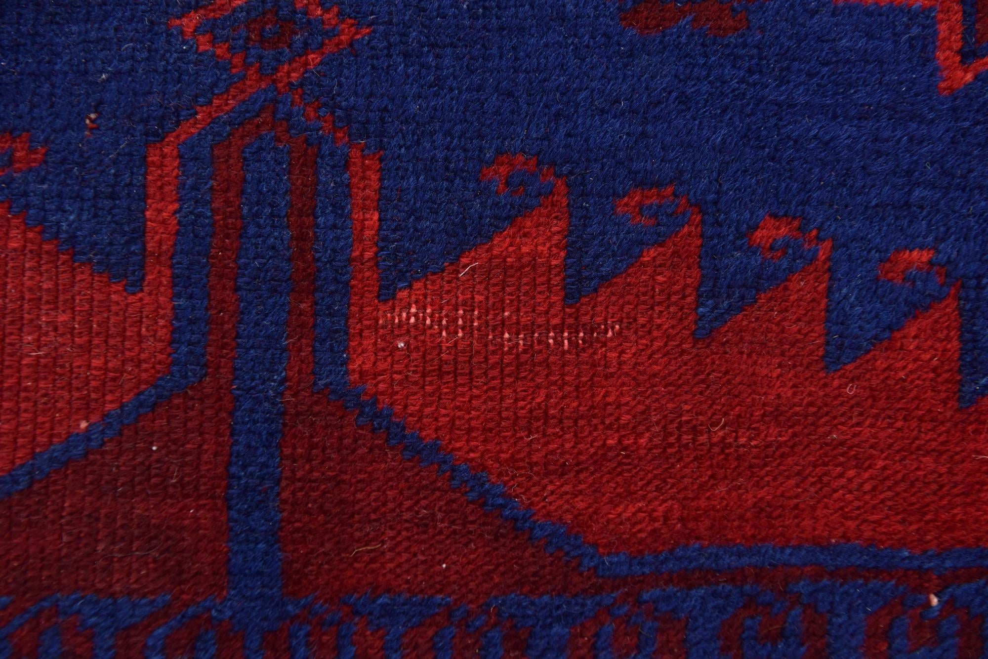 3' 8 x 6' 10 Hand Knotted Anatolian Wool Runner Rug