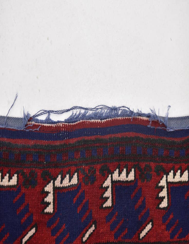 Detail image of 3' 8 x 6' 10  Hand Knotted Anatolian Wool Runner Rug