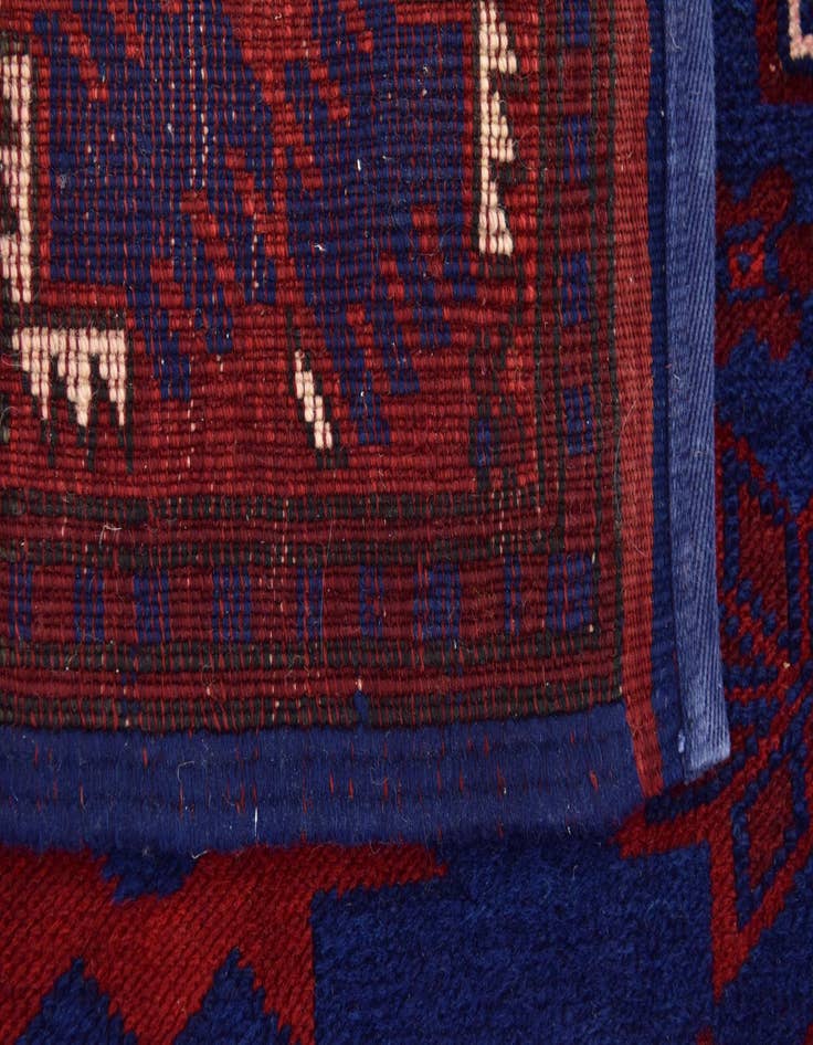 Detail image of 3' 8 x 6' 10  Hand Knotted Anatolian Wool Runner Rug